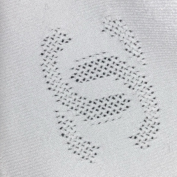 Vintage Chanel CC logo White sleeveless Bodycon dress - Picture 6 of 12